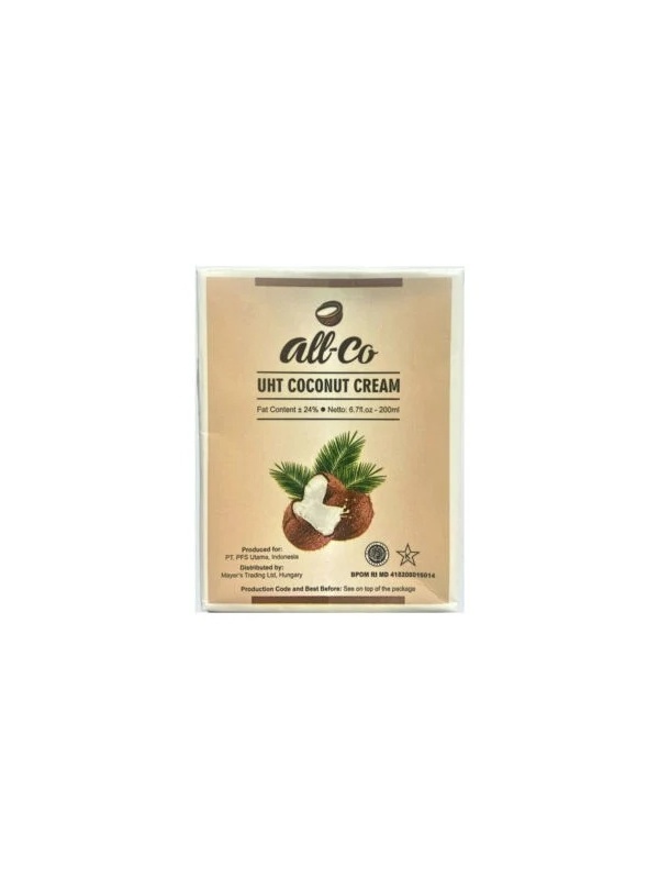 Crema cocos (fara zahar, fara gluten, vegan) 200ml - All Co