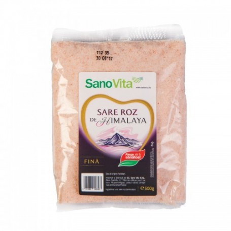 Sare roz Himalaya Fina 500g - Sano Vita