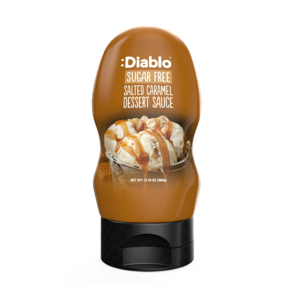 Topping caramel sarat (fara zahar) 360gr - Diablo