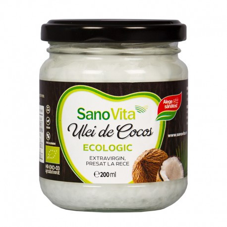 Ulei de cocos Eco 200ml - Sano Vita