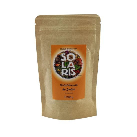 BICARBONAT DE SODIU ALIMENTAR 100gr SOLARIS