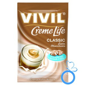Bomboane Creme Life Classic Latte Machiato (fara zahar) 110g - VIVIL