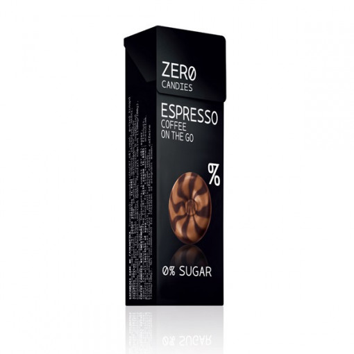 Bomboane tari cu espresso (fara zahar) 32g - ZERO