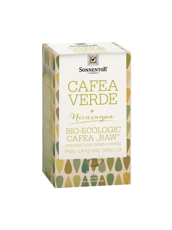 CAFEA VERDE "RAW" ECO 18plicuri (54gr) SONNENTOR
