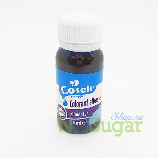 Colorant alimentar albastru 50ml - Coseli