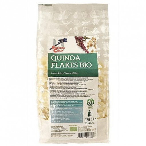 Fulgi Bio cu quinoa, vegan 375g - La Finestra Sul Cielo
