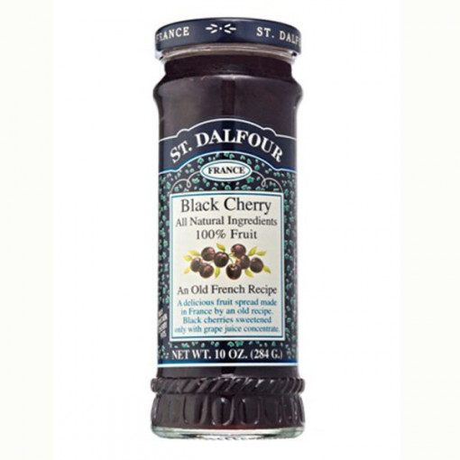 Gem cirese negre (fara zahar, fara gluten) 284g - ST. DALFOUR