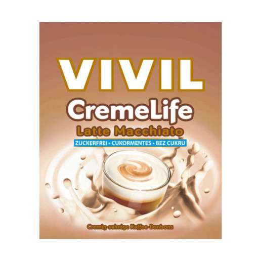 Bomboane Creme Life Classic Latte Machiato (fara zahar) - VIVIL 60g