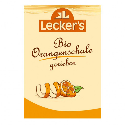 Coaja de portocala ECO rasa 15g - LECKER`S