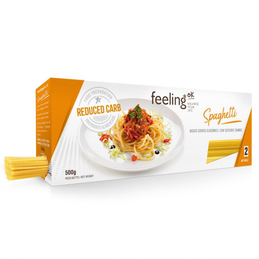 Paste Low-Carb, proteice Spaghetti 500g (Optimize 2) - FeelingOK