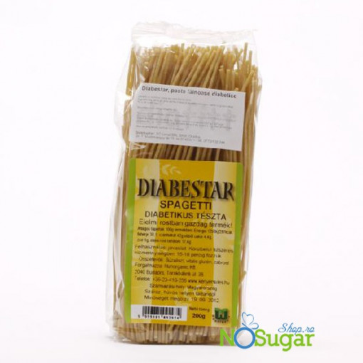 Spaghetti pentru diabetici 200g - DIABESTAR