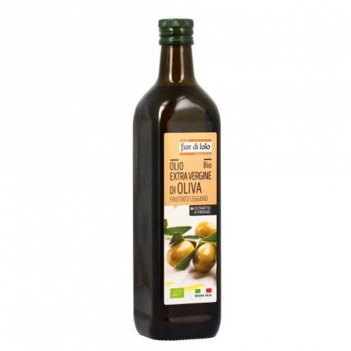 Ulei de masline bio extravirgin, extras la rece 750ml - Fior di Loto