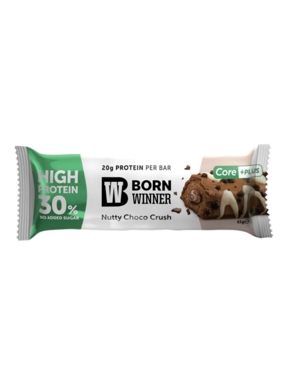 Baton Proteic Core Plus Nutty Coco Cruch (fara zahar) 65g - Born Winner