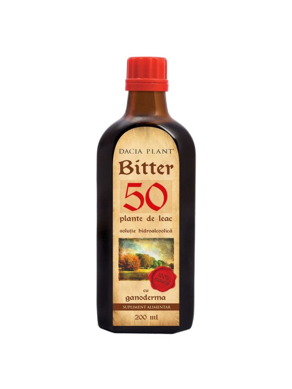 BITTER 50 PLANTE CU GANODERMA 200ml DACIA PLANT