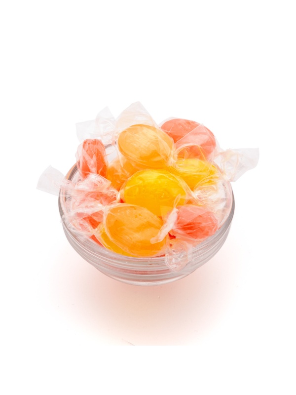 Bomboane tari, fara zahar, neumplute cu indulcitor si Vitamina C (cu ...