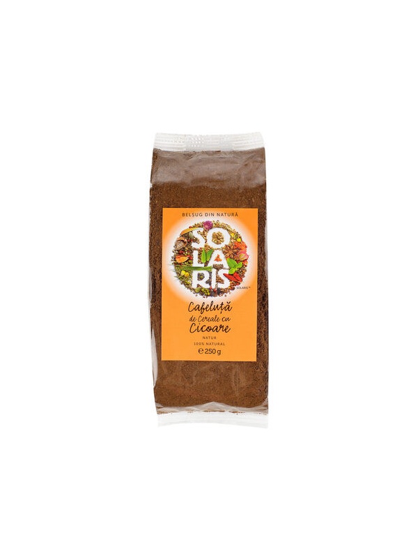 CAFELUTA DE CEREALE SI CICOARE NATUR PUNGA 250gr SOLARIS