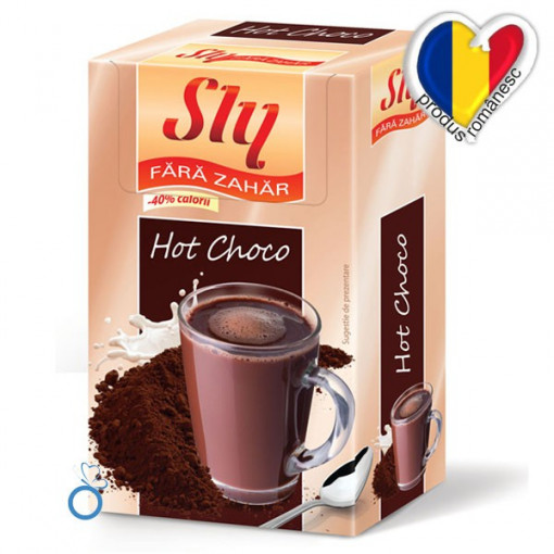 Ciocolata calda Hot Choco dietetic (fara zahar) 105g- Sly