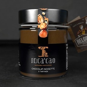 Crema tartinabila cu ciocolata si alune (fara zahar, low-carb, keto) 125g - Inca 'cao