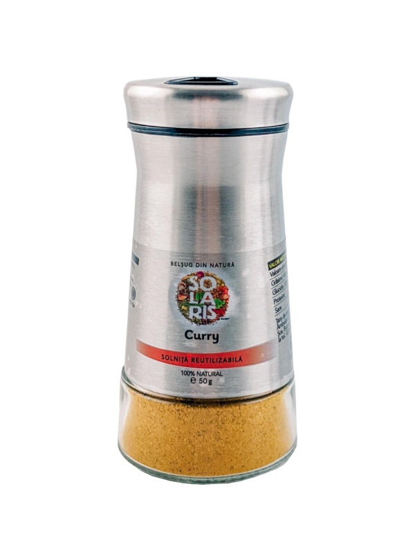 CURRY SOLNITA REUTILIZABILA 50gr SOLARIS