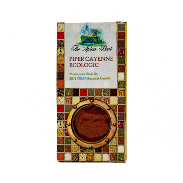 PIPER CAYENNE ECO 40g THE SPICES BOAT