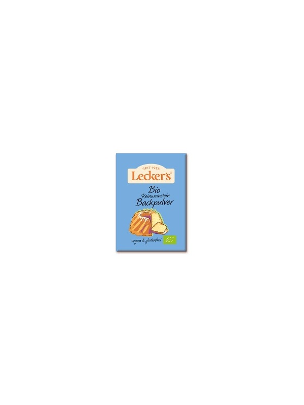 Praf de copt pur, fara fosfat, BIO, 4X21g - LECKER’S