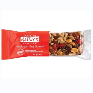 Baton bio cu goji (fara zahar, gluten, vegan) 40g - Taste of Nature - Img 2