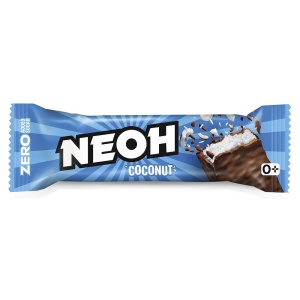 Baton cu COCOS, invelit in ciocolata ( fara zahar) 30g - NEOH - Img 1