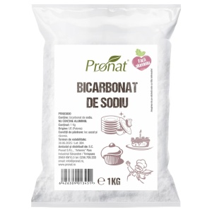 Bicarbonat de sodiu 1kg - Pronat