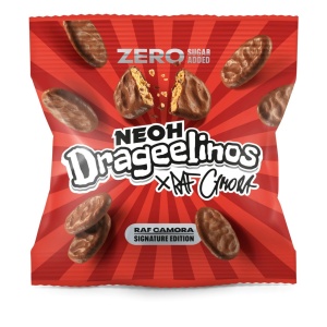 Biscuiti inveliti in ciocolata Drageelinos (fara zahar) 40g - NEOH - Img 1