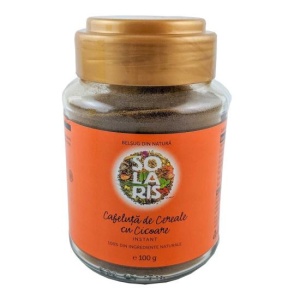 CAFELUTA DE CEREALE SI CICOARE INSTANT BORCAN 100gr SOLARIS