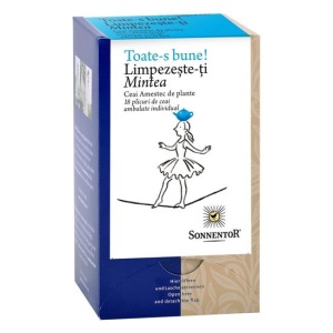 Ceai ''toate-s bune!'' limpezeste-ti mintea ECO 18 plicuri SONNENTOR