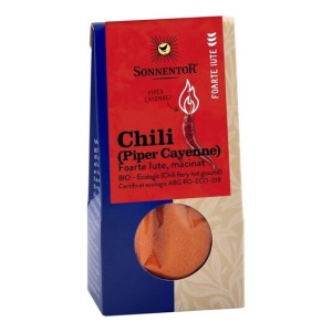 CHILI FOARTE IUTE MACINAT ECO 40gr SONNENTOR