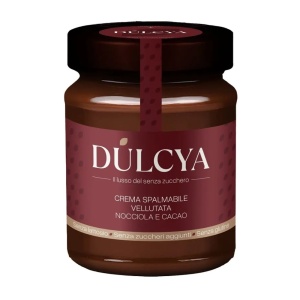 Crema tartinabila cu ALUNE DE PADURE, Cacao si Stevia (fara zahar, fara gluten, fara ulei de palmier, vegan) 200g - DULCYA