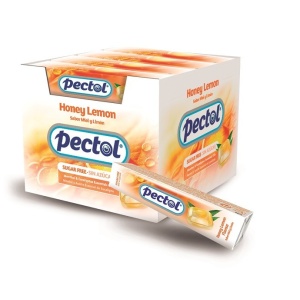 Dropsuri cu miere si lamaie, ulei esential de eucalipt si mentol (fara zahar) 31g - PECTOL