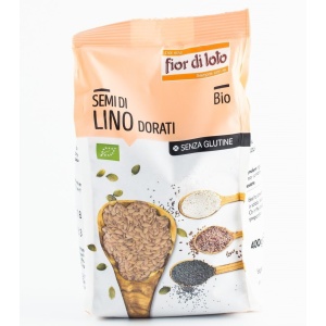 ECO Seminte de in auriu, fara gluten, Fior di Loto 400g - Img 4
