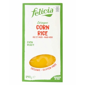 Foi de Lasagna ECO din malai si orez (fara zahar, fara gluten) 250g - Felicia