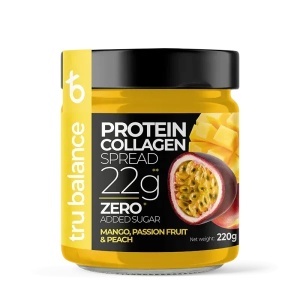 Gem de Mango si Fructul Pasiunii PROTEIN COLLAGEN (fara zahar) 220g - tru balance