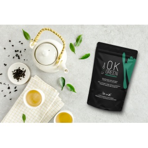 Indulcitor natural cu Stevia 1:2 (low carb, keto) 250g - OK GREEN - Img 2