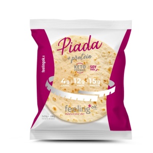 Lipii (Piada) 2 buc ( Low-Carb, proteice, fara zahar, fara lactoza) 100g - FeelingOk