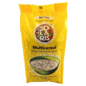 MIX FULGI CEREALE (ovaz, orz, secara, grau) 500gr SOLARIS