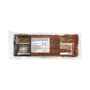 Paine KETO crocanta (fara zahar, fara gluten, proteica) 90g - BE KETO