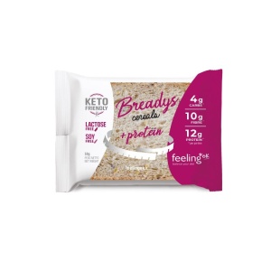 Paine proteica cu seminte FELII (keto, Low-Carb, fara zahar, fara lactoza) 50g - FeelingOK - Img 1