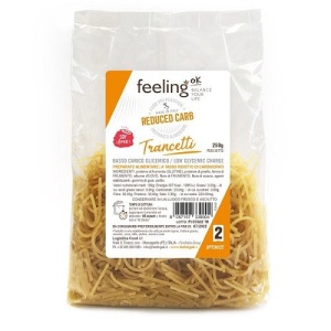 Paste Low Carb, proteice Fidea scurta (trancetti) 250g - Feeling OK
