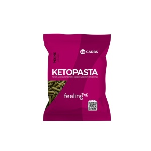 Paste PENNE Proteice cu SPANAC (low carb, keto) 50g - FeelingOK