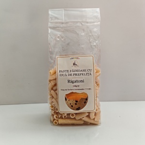 Paste Rigatoni cu oua de prepelita 200g - Darurile Prepelitei - Img 3