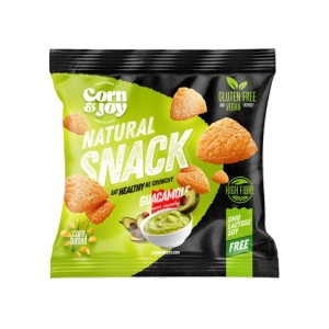 Pufuleti cu aroma de Guacamole (fara zahar, fara gluten) 40g - Corn&Joy