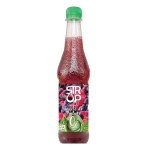 Sirop de FRUCTE de PADURE cu Stevia (fara zahar) 500ml - STROP