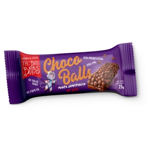 Batoane din biluţe de cereale cu ciocolată, miere şi Stevia, fără zahăr 125g - The Bee Bros - Img 2