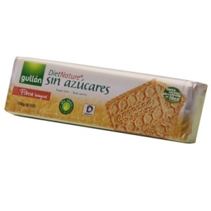 Biscuiți cu fibre vegetale Fibra (fara zahar) - Gullon 170g