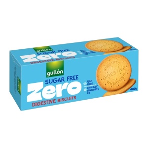 Biscuiti DIGESTIVE (fara zahar, vegan) 400g - Gullon ZERO